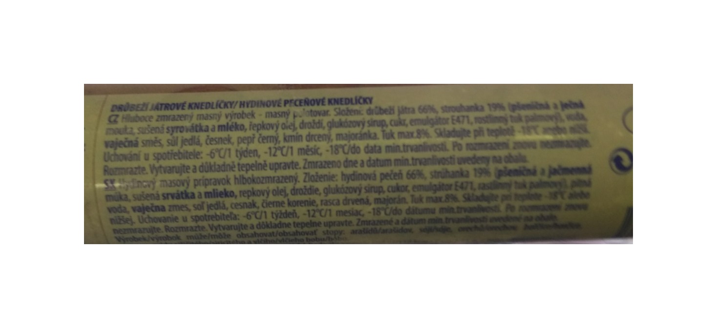 Kuřecí křupavé mražené stripsy 1 kg