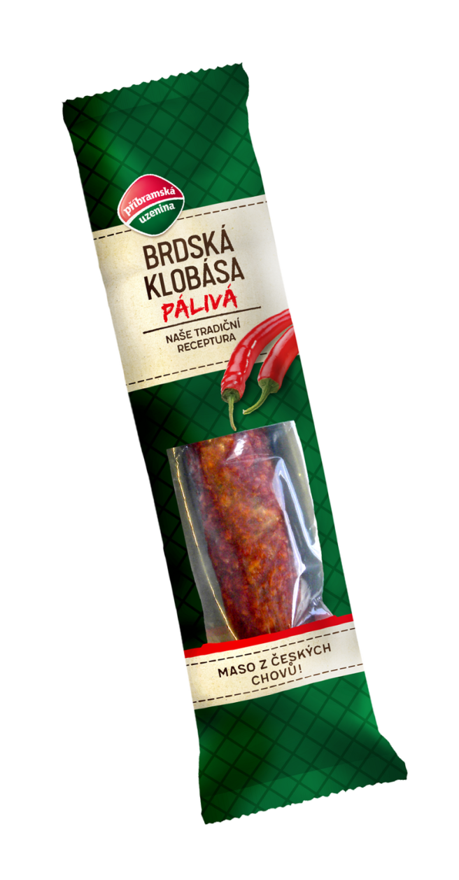 Klobása brdská pálivá 175g