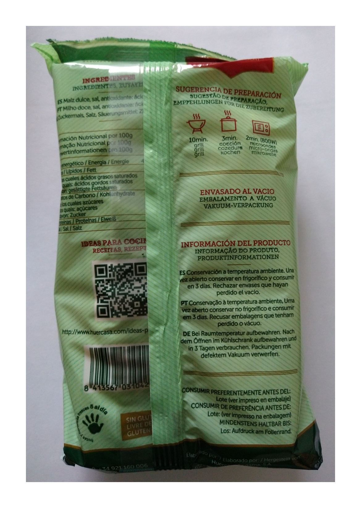 Kukuřice předvařená 400g  2ks