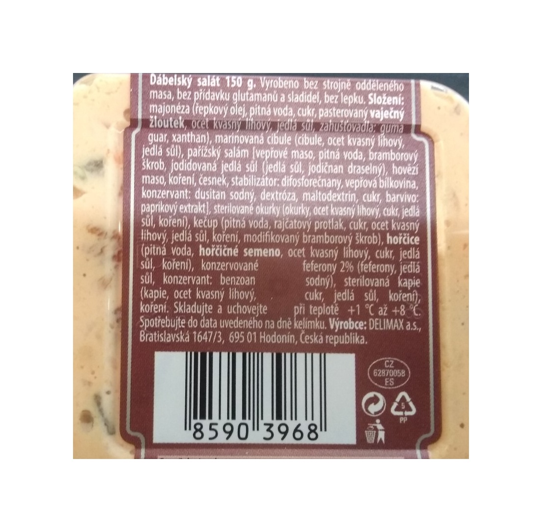 Ďábelský salát Varmuža 150g