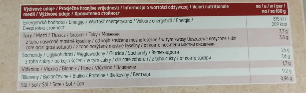 Pizza s uzeným salámem 350g