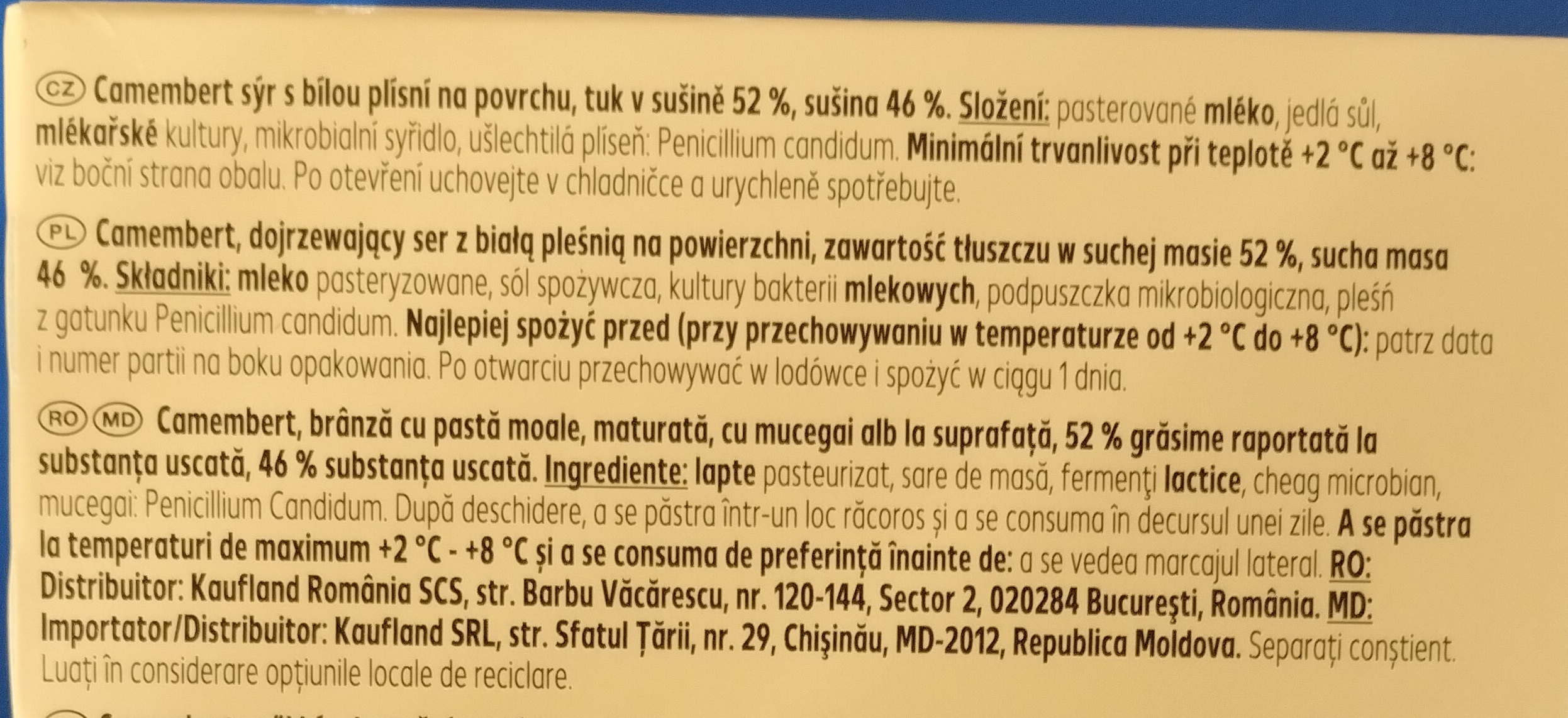 Camembert classic 100g