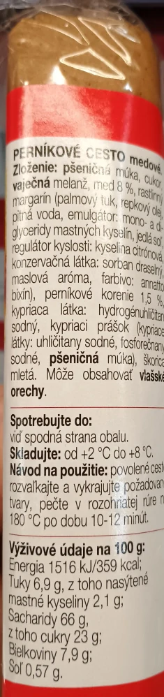 Pernikové těsto  chlazené 400g