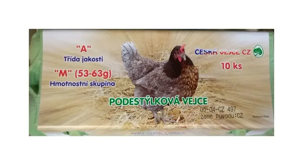 Vejce "M" 10 Ks