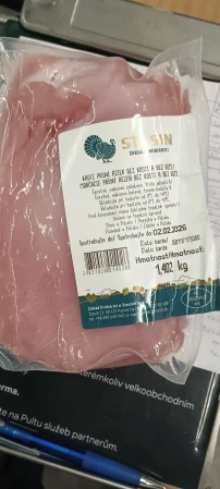 Krůtí prsa cca 1.4 kg