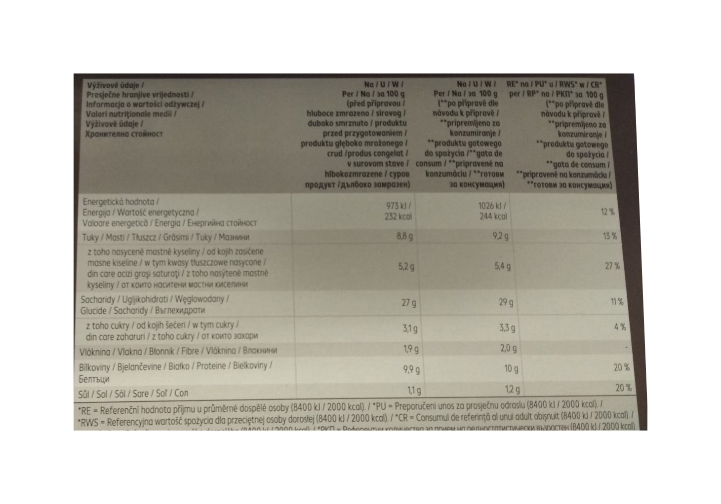 Pizza Mozzarella z kamenné pece 350g 