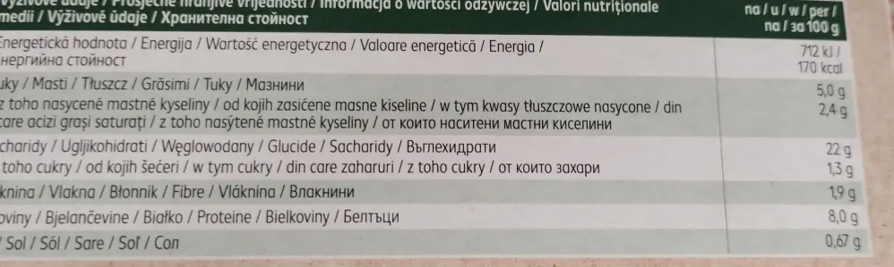Pizza špenátová 350g