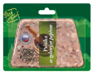 Paštika Pâté du Chef hrubá ardénská se zeleným pepřem 125g