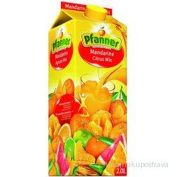 Džus Pfanner mandarinka a citrus mix 40% 2l