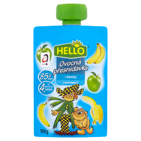 Přesnídávka ovocná s banány 12x100g