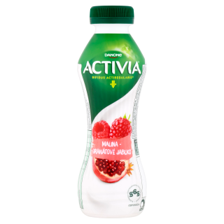 Activia Nápoj malina/granátové jablko 280g