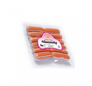 Vodňanské Kuře Kuřecí párky Klausovky 4x 340g