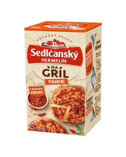 Sedlčanský hermelín na gril brusinky 4 x 100g