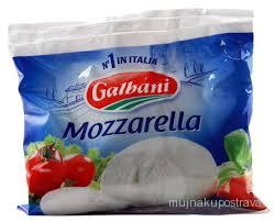 Galbani Mozzarella měkký sýr  45% - 125 g