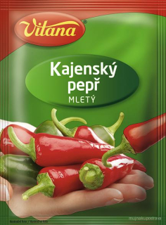 Pepř Kajenský mletý 23g