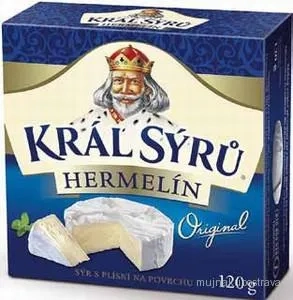 Král sýrů Hermelín 120g 