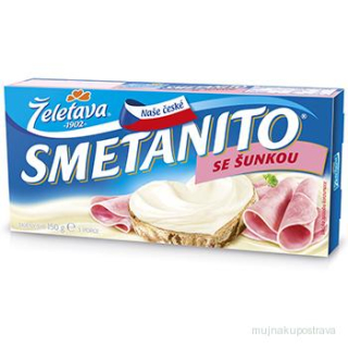 Smetanito se šunkou tavený sýr 60% - 150g