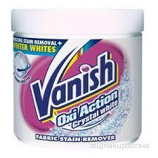 Vanish Oxi Action prášek  bílý 625g