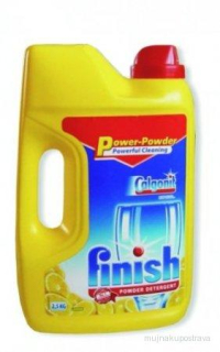 Finish prášek žlutý 2,5 Kg