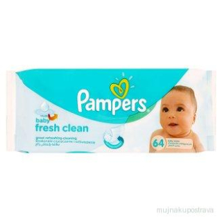 Pampers vlhčené ubrousky 64 ks