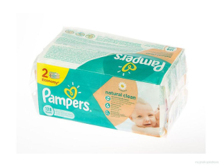 Pampers vlhčené ubrousky 128 ks