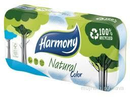 Harmony natural Color toaletní papír -10x