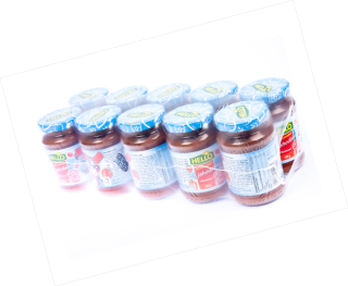 Přesnídávka jahodová Hello  10x 190g