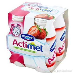 Actimel Original jahodový 4 x 100ml