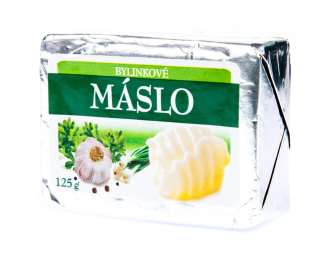 Máslo bylinkové Moravia 125g