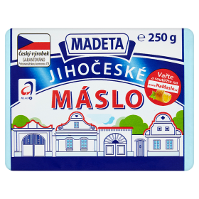 Jihočeské máslo Madeta 250g