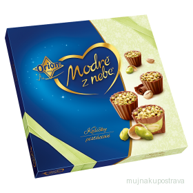 Modré z nebe Pistáciové košíčky ORION  142g