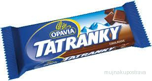 Tatranka s čokoládovou náplní 47 g