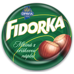 Fidorka mléčná s oříšky 30 g