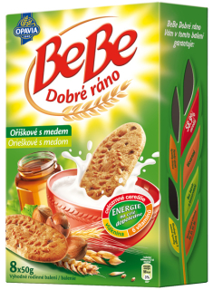 BeBe Dobré ráno oříšek+ med 400g