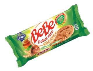 BeBe Dobré ráno oříšek+ med 50g
