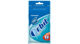 Orbit peppermint náhradní balení sáček - 42 ks