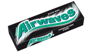 Airwaves žvýkačky Black Mint - 10ks