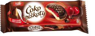 Čokopiškoty višňové Figaro 147 g
