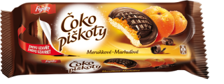 Čokopiškoty meruňkové Figaro 147 g