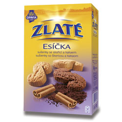 Zlaté Esíčka sušenky Opavia 220g