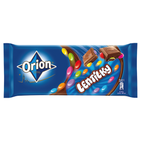 Mléčná čokoláda  a lentilky 150g
