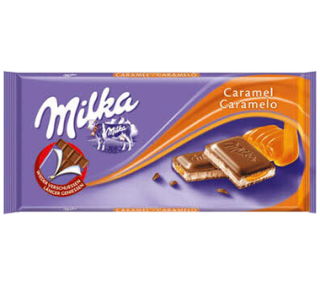 Milka Caramel čokoláda 100g