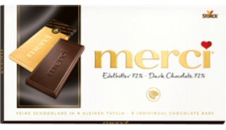 Merci čokoláda extra hořká  100g