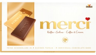 Merci čokoláda kávová 100g