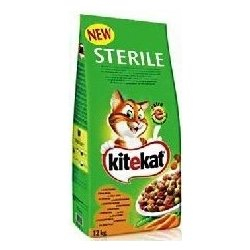 Kitekat Sterile s kuřecím masem pro dospělé kočky -1,6kg
