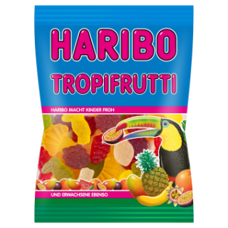 Haribo Tropifrutti želé s ovocnými příchutěmi 100g