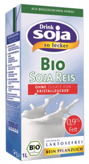 Drink Soja Sojo-Rýžový nápoj bezlaktozový - 1L