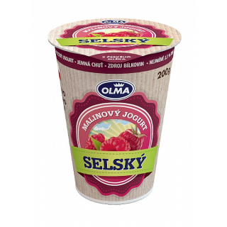 Selský jogurt višeň Olma 150g