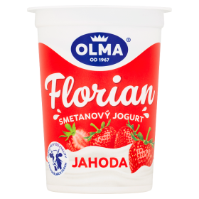 Florian smetanový jahoda 150g