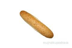 Grahamový rohlík 45g